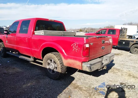 2011 Ford F-250 Lariat from USA, damaged, VIN 1FT7W2BTXBEC45782